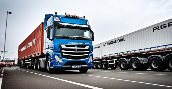Transport de marchandises à l'international : guide essentiel